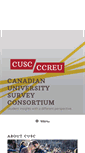 Mobile Screenshot of cusc-ccreu.ca